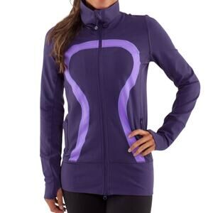 Lululemon In Stride Jacket Power Purple Sz Small